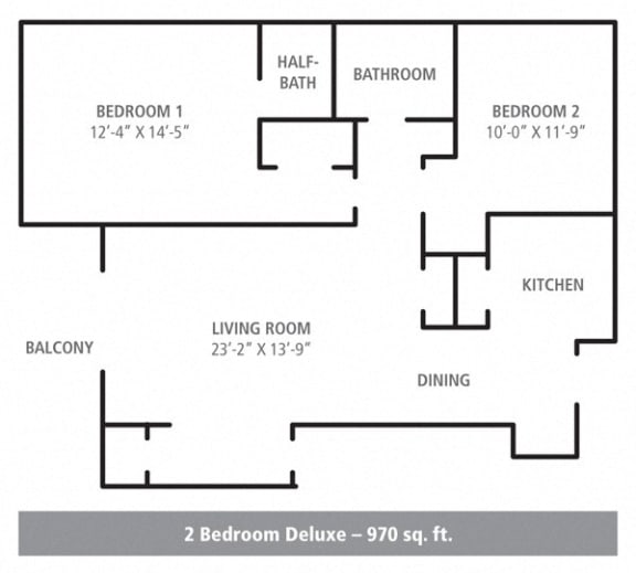 Floor Plans of Edgewood Gardens Embassy and Wilder Ridge Apartments in